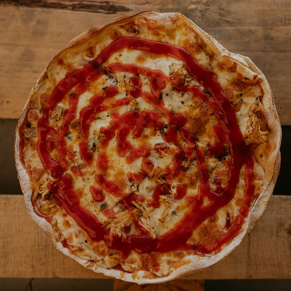 Pizza Barbacoa Deluxe | Pizzería Ses Estacions, pizzas a domicilio en Palma de Mallorca