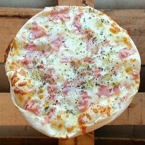 Pizza Carbonara | Pizzería Ses Estacions, pizzas a domicilio en Palma de Mallorca