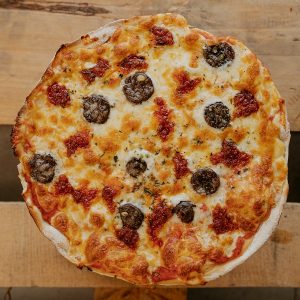 Pizza Mallorquina | Pizzería Ses Estacions, pizzas a domicilio en Palma de Mallorca
