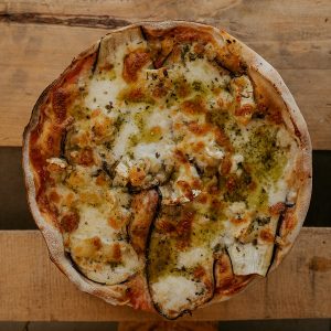 Pizza Mediterránea | Pizzería Ses Estacions, pizzas a domicilio en Palma de Mallorca
